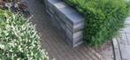 Tegels pasblokken beton 20 x 20 x 5 cm antraciet, Ophalen, Zo goed als nieuw, Minder dan 5 m², Beton