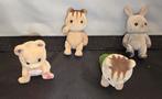 Schattige Sylvanian Families Dieren Set, Verzamelen, Poppetjes en Figuurtjes, Ophalen of Verzenden, Zo goed als nieuw