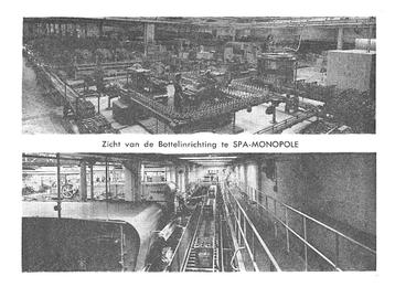 979298 Bottelinrichting Spa Monopole Postzegel afgeweekt    beschikbaar voor biedingen