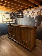 Antieke bar bruin cafe kroeg toog luifelbar man cave, Huis en Inrichting, Barren, Ophalen of Verzenden, Zo goed als nieuw