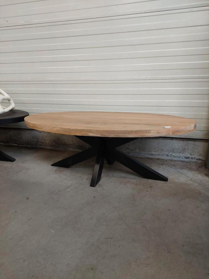 Groot assortiment showroom tafels mango design onderstel, Huis en Inrichting, Tafels | Eettafels, Nieuw, 200 cm of meer, 150 tot 200 cm