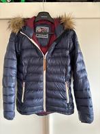 Winterjas dames, Ophalen of Verzenden, Zo goed als nieuw, Maat 42/44 (L), Blauw
