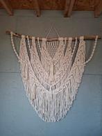 Handgemaakte macrame beige wandkleed, Ophalen of Verzenden, Nieuw