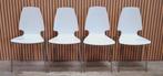 18 x Ikea Vilmar stoelen wit vlinderstoelen schoolstoelen, Ophalen of Verzenden