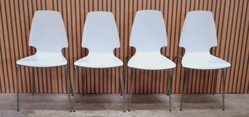 18 x Ikea Vilmar stoelen wit vlinderstoelen schoolstoelen beschikbaar voor biedingen