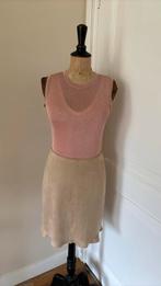 Marccain imitarie suede camel tint rok N3 zgan, Ophalen of Verzenden, Zo goed als nieuw, Bruin, Onder de knie