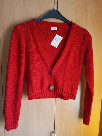 HeArt kort katoenen vestje met 2 knopen beschikbaar voor biedingen