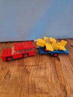 Lego 660-1 - Car with plane transporter, Ophalen of Verzenden, Gebruikt, Complete set, Lego