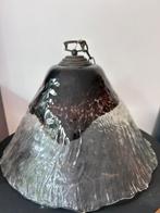 Brutalist wabi sabi murano glas lamp, Ophalen of Verzenden, Zo goed als nieuw, Glas, Minder dan 50 cm