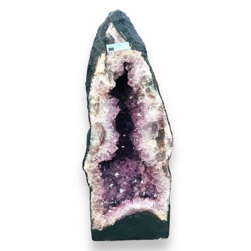 Amethist Geode - 15,4 kg - GRATIS VERZENDING!!, Verzamelen, Mineralen en Fossielen, Mineraal, Ophalen of Verzenden