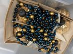 kerstballen intratuin blauw goud, Diversen, Kerst, Ophalen of Verzenden, Zo goed als nieuw