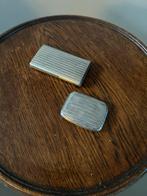 Vintage Verzilverde Doosjes - Erfenis, Antiek en Kunst, Antiek | Goud en Zilver, Ophalen of Verzenden, Zilver