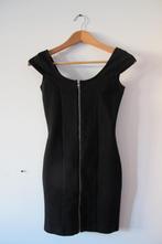 Black front zip dress (H&M), Kleding | Dames, Nieuw, Maat 34 (XS) of kleiner, H&M, Ophalen of Verzenden