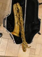 Bariton saxofoon, Muziek en Instrumenten, Blaasinstrumenten | Saxofoons, Ophalen of Verzenden, Gebruikt, Bariton, Met koffer