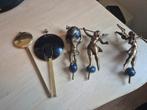Antieke penduleslinger en figuren, Antiek en Kunst, Antiek | Klokken, Ophalen of Verzenden