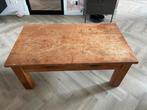 Teak houten salontafel, 50 tot 100 cm, Gebruikt, Rechthoekig, Ophalen