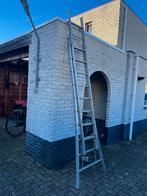 Aluminium Ladder - 2 tot 4 meter, Ophalen, Gebruikt, Ladder, Opvouwbaar of Inschuifbaar