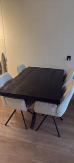 Mangohouten Eettafel Rechthoek 140x90 cm, Huis en Inrichting, Tafels | Eettafels, Ophalen, 200 cm of meer, 50 tot 100 cm, Zo goed als nieuw