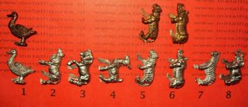 44ch-Ferrero kinder surprise metal dierentuin- en huisdieren beschikbaar voor biedingen