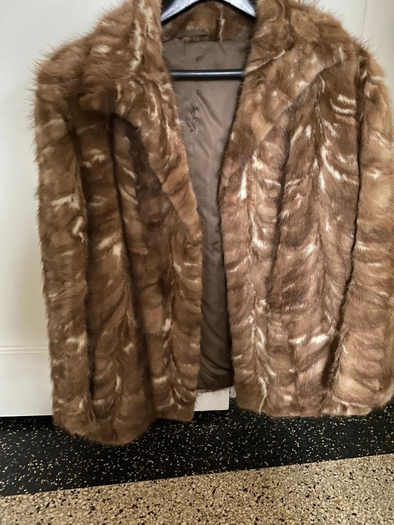 Bontjas van nerts, maat 40. Mooie pasform, Ophalen of Verzenden, Zo goed als nieuw, Maat 38/40 (M), Bruin
