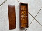 Houten Dominoset in Doos, Antiek en Kunst, Antiek | Overige Antiek, Ophalen
