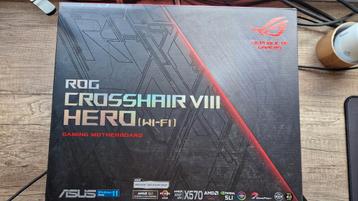 Asus X570 ROG Crosshair VIII hero wifi beschikbaar voor biedingen