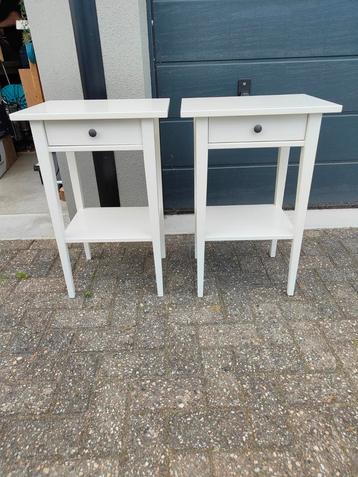 2 witte ikea nachtkastjes hxbxd 7x45x35 cm beschikbaar voor biedingen