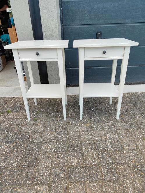 2 witte ikea nachtkastjes hxbxd 7x45x35 cm, Huis en Inrichting, Slaapkamer | Nachtkastjes, Zo goed als nieuw, 70 cm of meer, 45 tot 65 cm