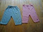 Set van 2 mooie broekjes maat 62 (T113), Kinderen en Baby's, Babykleding | Maat 62, Ophalen of Verzenden, Gebruikt, Meisje, Broekje