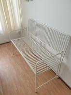 Relaxwonen- tuinbank - Wit Opvouwbaar - 118 cm breed nieuw, Tuin en Terras, Tuinbanken, Ophalen of Verzenden, Zo goed als nieuw