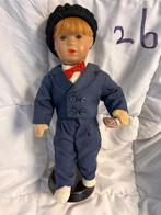 Kathe Kruse Pop in Blauw Pakje Vintage Speelgoedpop, Verzenden, Gebruikt, Pop