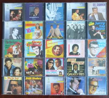 25 stuks cd´s JAREN 60 diverse artiesten - als NIEUW........ beschikbaar voor biedingen