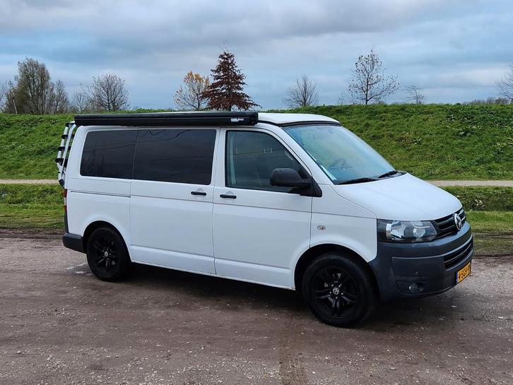 Volkswagen Transporter T5 Camper, Caravans en Kamperen, Campers, Particulier, tot en met 2, Buscamper of Camperbus, Volkswagen