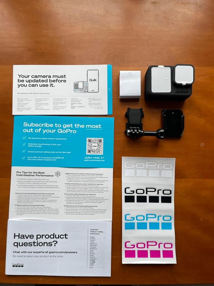 GoPro Hero 13 Black - Nieuw !, Audio, Tv en Foto, Actiecamera's, Nieuw, GoPro, Ophalen of Verzenden