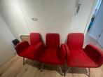 3 designer Stoelen - Gebruikt, Huis en Inrichting, Gebruikt, Drie, Ophalen of Verzenden, Metaal