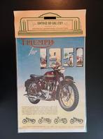 Vintage motorcyle poster TRIUMPH nieuw in verpakking, Verzamelen, Rechthoekig Staand, Nieuw, Ophalen of Verzenden, A1 t/m A3