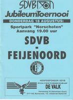 Programma 94-95 SDVB Barneveld - Feyenoord, Verzenden, Zo goed als nieuw, Feyenoord, Boek of Tijdschrift