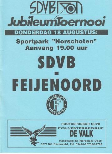 Programma 94-95 SDVB Barneveld - Feyenoord beschikbaar voor biedingen