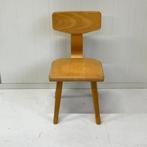 Tof vintage retro schoolstoeltje knutsel kinderstoeltje hout, Gebruikt, Onbekend, Ophalen of Verzenden, Onbekend