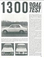 Autovisie test Datsun 1300 1967, Gelezen, Overige merken, Ophalen of Verzenden