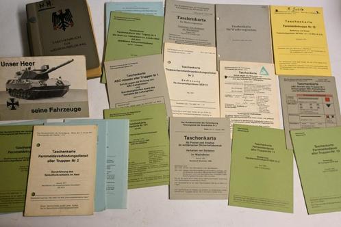 bundeswehr taschenbuch plus partij karte handboek duitsland, Verzamelen, Militaria | Algemeen, Landmacht, Overige typen, Nederland
