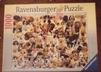 Ravensburger puzzel "Hondencollage", Hobby en Vrije tijd, Denksport en Puzzels, Ophalen of Verzenden, 500 t/m 1500 stukjes, Zo goed als nieuw