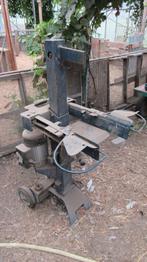 Tk zware stalen houtklover kloofapparaat houtsplijter., Ophalen, Gebruikt, Elektrisch, Staand