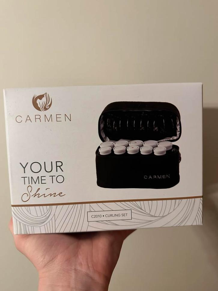 Nieuwe Carmen Haarkrulset C2010, Witgoed en Apparatuur, Persoonlijke-verzorgingsapparatuur, Nieuw, Haarverzorging, Ophalen of Verzenden