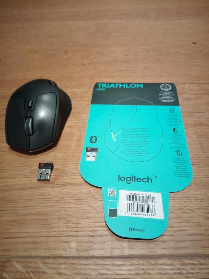 Logitech M720, Computers en Software, Muizen, Nieuw, Rechtshandig, Ophalen