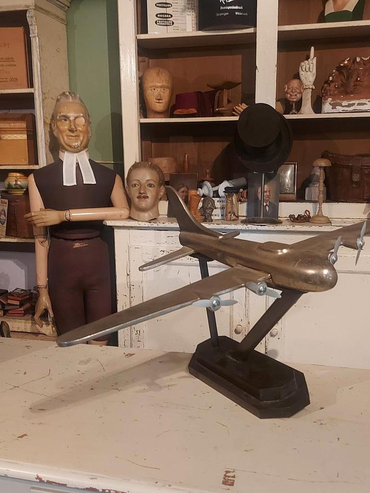 Antieke napoleon etalage pop napoleon hoofd 2x, Antiek en Kunst, Curiosa en Brocante, Ophalen