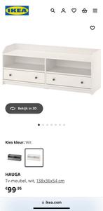 IKEA Hauga tv meubel, Ophalen, Zo goed als nieuw, 25 tot 50 cm, Minder dan 100 cm