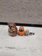 5-delige Matroesjka honden MINI, Verzamelen, Poppen, Ophalen of Verzenden, Zo goed als nieuw, Pop