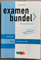 Examenbundel havo Aardrijkskunde 2022/2023, Ophalen of Verzenden, Zo goed als nieuw, HAVO, Aardrijkskunde