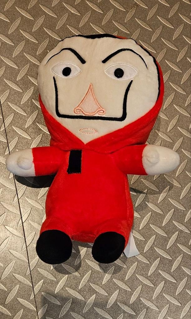 La Casa de Papel Knuffel, Ophalen of Verzenden, Zo goed als nieuw, Overige typen